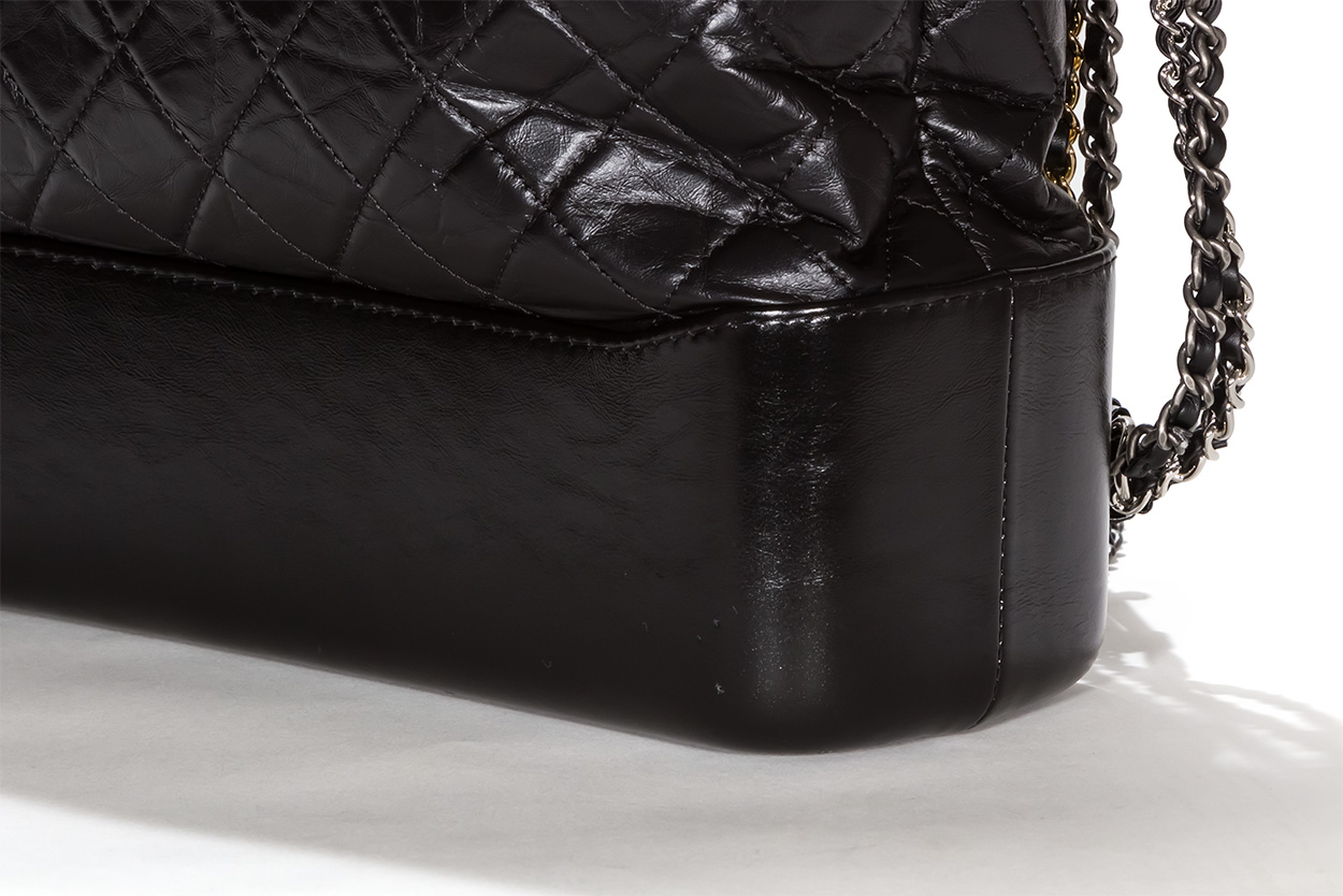 Chanel Black Quilted Aged Calfskin Leather Gabrielle Hobo Bag – STYLISHTOP