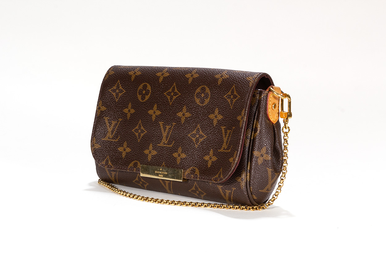 Louis Vuitton Favorite MM Crossbody Damier Ebene Chain - Receipt, Box, Dust  bag
