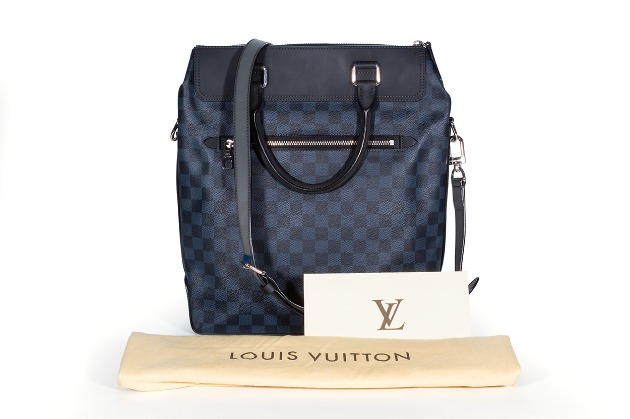 Louis Vuitton Greenwich Messenger Bag Damier Cobalt Blue