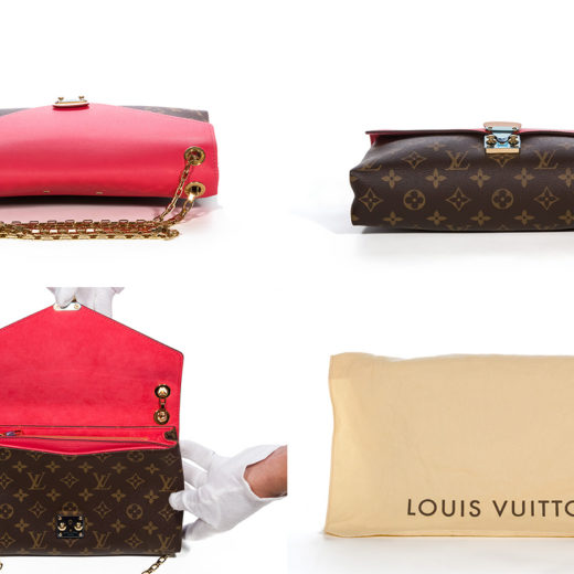 Authentic Louis Vuitton Pallas MM Rose Litchi for Sale in Sun City, AZ -  OfferUp