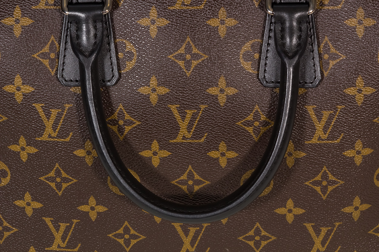 Louis Vuitton Monogram Macassar Custom Order Limited Briefcase Louis Vuitton