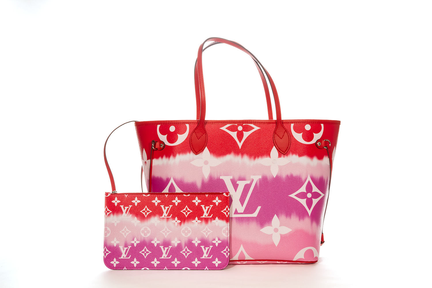 Louis Vuitton 2020 Neverfall MM Escale Monogram Coated Canvas Tote Bag at  1stDibs