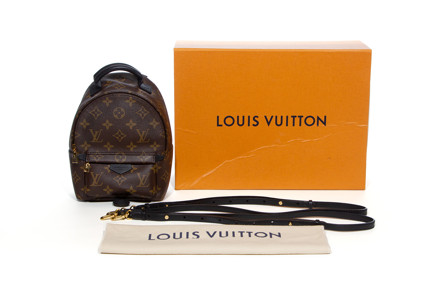 Shop Louis Vuitton MONOGRAM Palm Springs Mini (M44873) by BrandStreetStore