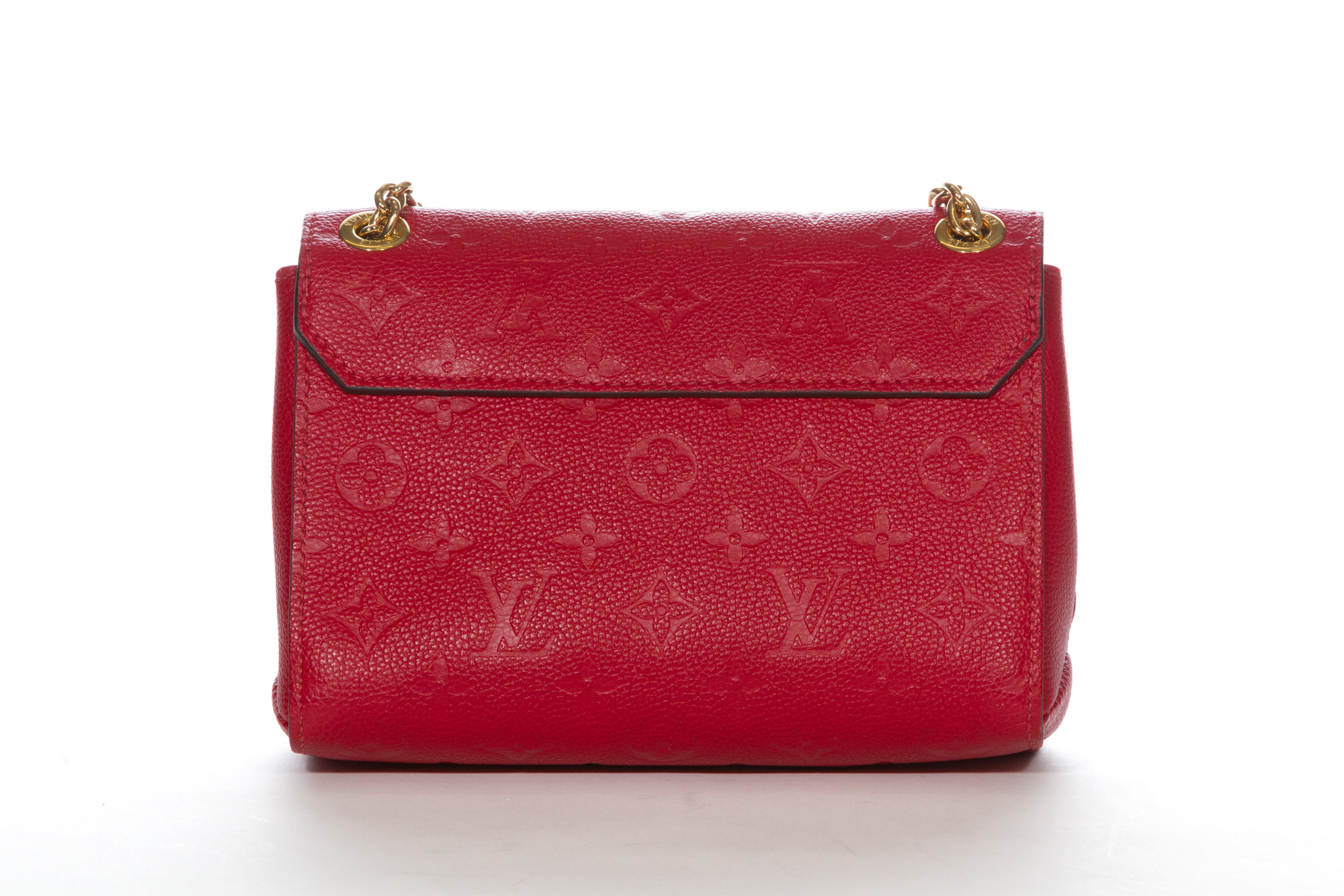 Louis Vuitton Scarlet Monogram Empreinte Leather Vavin BB Bag - Yoogi's  Closet
