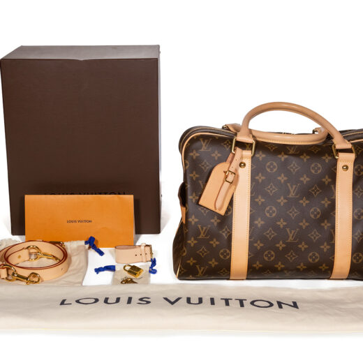 CarryAll PM Bag - Luxury Monogram Canvas Brown