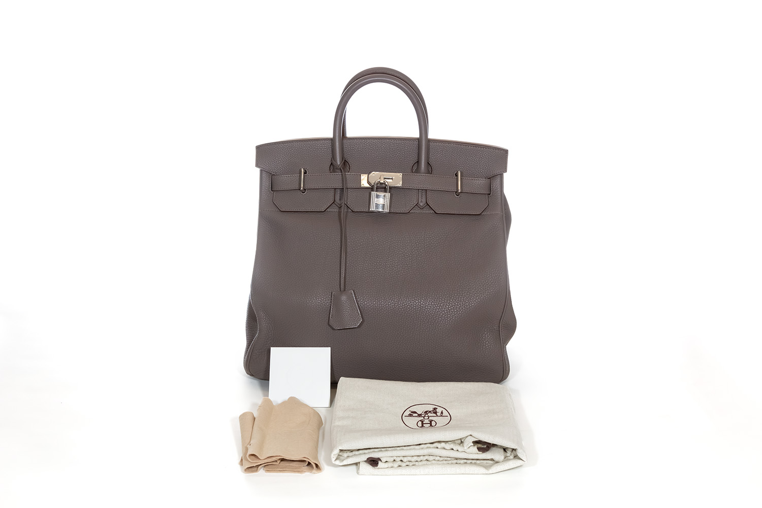 Hermès 2022 Togo HAC Birkin 40 - Green Handle Bags, Handbags - HER536101