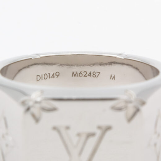 Louis Vuitton Monogram Monogram Signet Ring 2019-20FW, Gold, M