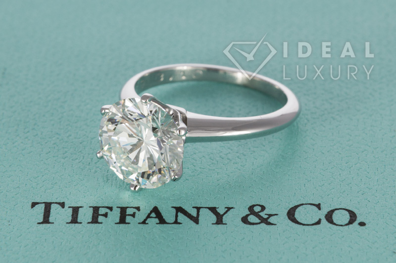 tiffany and co solitaire engagement ring